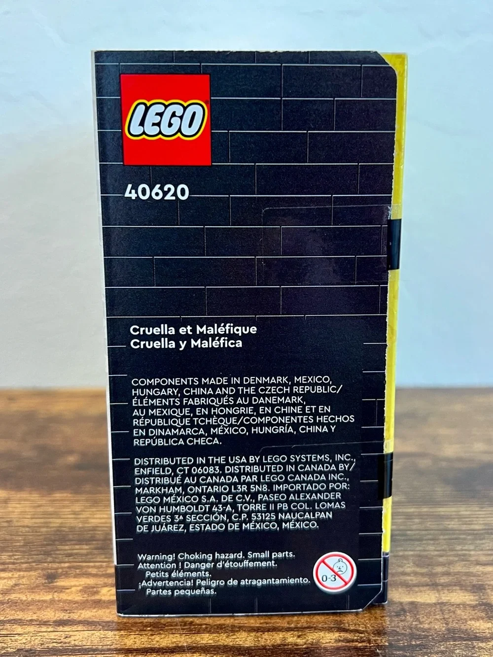 LEGO 40620 BrickHeadz Disney Villains Cruella De Vil & Maleficent Retired Sealed - Picture 6 of 8